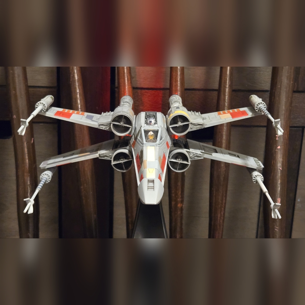 1/48 Bandai X-Wing fighter completed model